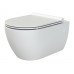Унитаз подвесной Boheme Bianca 963-W белый глянец, сидение отдельно Унитаз подвесной Boheme Bianca 963-W белый глянец, сидение отдельно