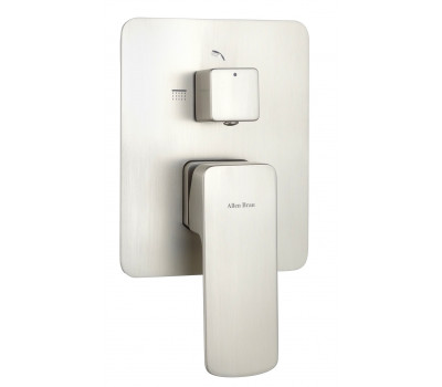 Смеситель для ванны Allen Brau Infinity 5.21014-BN (с внутренней частью) никель браш 