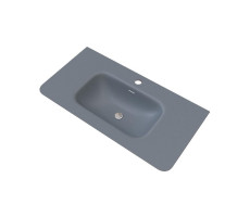 Раковина встраиваемая Knotlor ГРАЦИЯ FWB110900GRM графит 90 см  