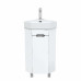 Тумба под раковину Onika Айленд 35 напольная, белая, угловая (ум. Line) 103501 Тумба под раковину Onika Айленд 35 напольная, белая, угловая (ум. Line) 103501
