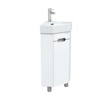 Тумба Onika Айленд 35 напольная, белая, угловая (ум. Line) 103501 Тумба Onika Айленд 35 напольная, белая, угловая (ум. Line) 103501