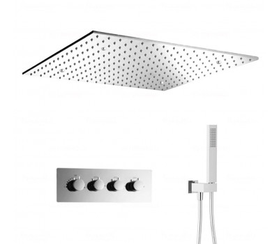 Душевой комплект с термостатом Feramolli CL787-20 (500мм.), хром Душевой комплект с термостатом Feramolli CL787-20 (500мм.), хром