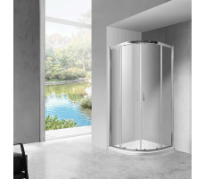 Душевой уголок Vincea  Scala VSQ-2SC100CL, 1000*1000, хром, стекло прозрачное 