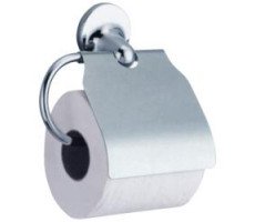 Держатель для туалетной бумаги горизонтальный с крышкой Hotel NOFER 16417.B  Держатель для туалетной бумаги горизонтальный с крышкой Hotel NOFER 16417.B