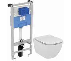 Унитаз с инсталляцией Ideal Standard Prosys Tesi T386801 Белый Унитаз с инсталляцией Ideal Standard Prosys Tesi T386801 Белый