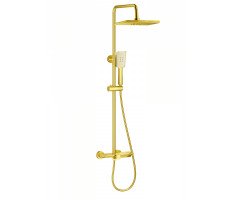 Душевая система WONZON & WOGHAND, Брашированное золото WW-AE33110-BG Душевая система WONZON & WOGHAND, Брашированное золото WW-AE33110-BG