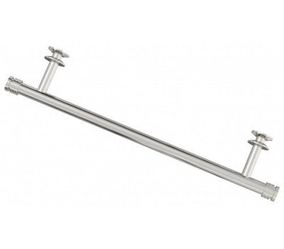 Полка Сунержа прямая длина 370 материал-нержавеющая сталь цвет-сталь 00-2012-0370 