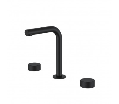                 Смеситель на столешницу STICK SPIRALE на 3 отв. BLACK Boheme 152-B.4 черный матовый 