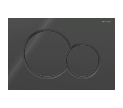 Клавиша смыва для унитаза Geberit Sigma 01 115.770.DW.5 цвет-чёрный