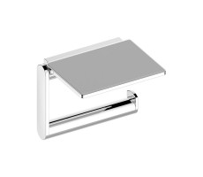 Держатель туалетной бумаги с полочкой, поворотный Keuco PLAN 14973010000 Хром 