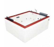Акриловая ванна гидромассажная 185х151 см Gemy G9052 II B R