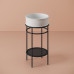 Раковинанакладная Artceram Vogue ATL001 05 00 Черный матовый 