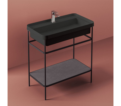 Раковина Artceram Fuori Scala TFL035 17 00 *1 Черный матовый 