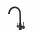 Смеситель для кухни ZORG STEELHAMMER SH 763 INOX GRAFIT PVD графит 