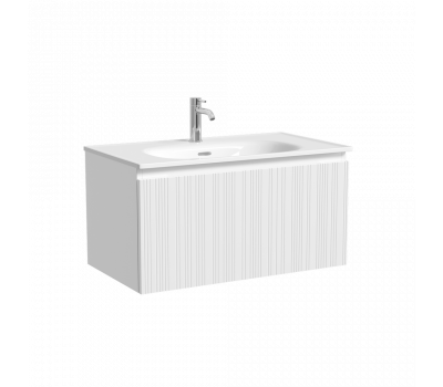 Тумба под раковину Sancos Код (Code) CD80W 80x45x40 белый матовый (bianco) Тумба под раковину Sancos Код (Code) CD80W 80x45x40 белый матовый (bianco)