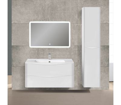 База под раковину Vincea Paola 1000 подвесная, 2 выкатных ящика soft close, G.White 