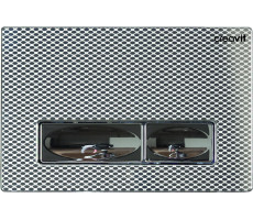 Кнопка для инсталляции DESIGN OZEL CREAVIT GP4009.35 серебро