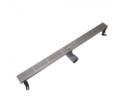 Душевой трап линейный Knotlor SDRW0800LBS матовая сталь  