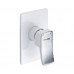 Смеситель для душа WasserKRAFT Aller 1060 WHITE 10651W белый матовый/хром 
