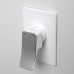 Смеситель для душа WasserKRAFT Aller 1060 WHITE 10651W белый матовый/хром 