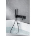 Смеситель для ванны с душем Allen Brau Infinity 5.21007-31 (с внутренней частью) черный матовый 