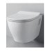 Унитаз подвесной Artceram Ten TEV003 01 00 цвет-Glossy White, сидение отдельно