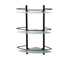 Полка WasserKRAFT Elbe K-7200 3133B черный матовый  Полка WasserKRAFT Elbe K-7200 3133B черный матовый