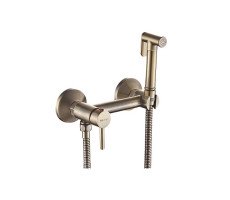 Гигиенический душ со смесителем Shevanik S107Q, бронза