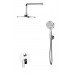 Душевая система скрытого монтажа с переключателем на 2 потребителя арт SET6in1LG ESKO 