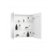 Зеркало-шкаф CONTINENT Allure Led 800х800 с датчиком движения, розеткой МВК045 