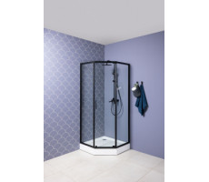 Душевой уголок Aquanet Bright 90x90 AE90-P-90x90-BT черный Душевой уголок Aquanet Bright 90x90 AE90-P-90x90-BT черный
