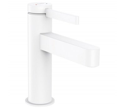 Смеситель для раковины Hansgrohe Finoris 76010700 белый матовый 