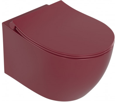Унитаз подвесной Allen Brau Fantasy 3 Vortex 4.11035.BD бордо 