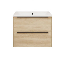 Тумба под раковину подвесная La Fenice Tesoro FNC-01-TES-DNN-100-2, натуральный  Тумба под раковину подвесная La Fenice Tesoro FNC-01-TES-DNN-100-2, натуральный