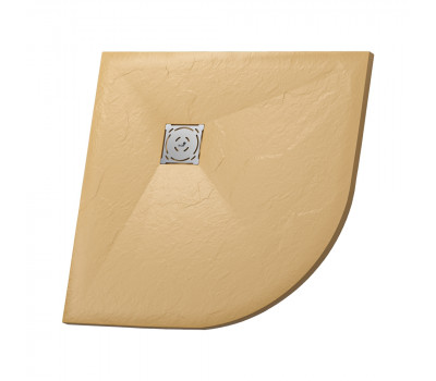 Душевой поддон полукруглый RGW ST/R-De Песчаный 900x900 16153099-13 