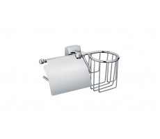 Бумагодержатель + держатель дезодоранта FIXSEN Kvadro FX-61309+10 Бумагодержатель + держатель дезодоранта FIXSEN Kvadro FX-61309+10