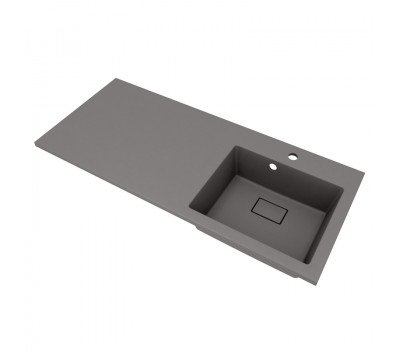 Раковина Florentina Аванти 110 см 10.310.0R110.307, серый шёлк 