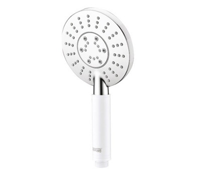 Лейка WasserKRAFT Аксессуары для душа A058 белый матовый/хром Лейка WasserKRAFT Аксессуары для душа A058 белый матовый/хром