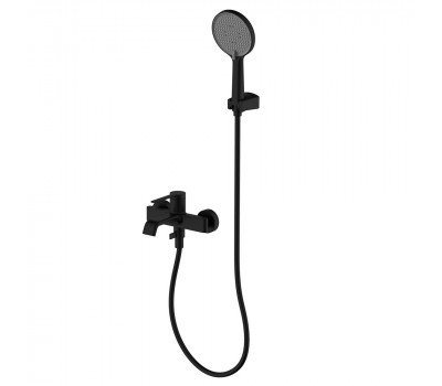 Смеситель для ванны AQUAme Asti AQM6412MB Черный матовый  Смеситель для ванны AQUAme Asti AQM6412MB Черный матовый