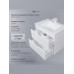 Тумба под раковину для ванной подвесная Uperwood Modul 61х44,4х55 см, белая матовая 2930205250 Тумба под раковину для ванной подвесная Uperwood Modul 61х44,4х55 см, белая матовая 2930205250