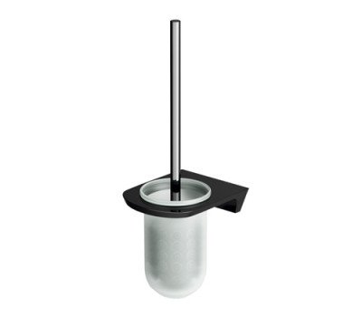 Щетка для унитаза WasserKRAFT Glan K-5100 5127 черный матовый Щетка для унитаза WasserKRAFT Glan K-5100 5127 черный матовый