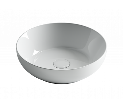 Умывальник чаша накладная круглая Element 370*370*110мм Ceramica Nova CN6020 Белый 