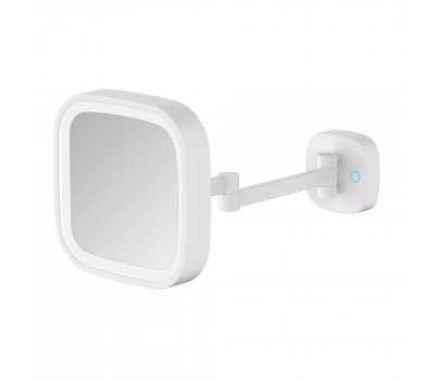 Зеркало настенное c увеличением 5х JAVA S-M332W белый Зеркало настенное c увеличением 5х JAVA S-M332W белый
