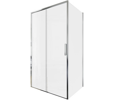 Душевой уголок Aquanet Pleasure Evo 110x100 AE65-110x100-CT профиль хром, прозрачное стекло 