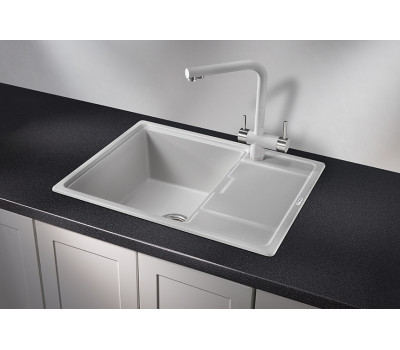 Кухонная мойка GRANULA 6503, СЛАНЕЦ, кварц 