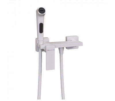 Гигиенический душ со смесителем Knotlor FHS02S0WY белый матовый 