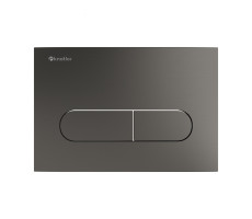 Клавиша смыва Knotlor BIS101GM, вороненая сталь