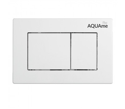 AQM4102W Панель смыва AQUAme, белый 