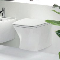 Унитаз подвесной Azzurra HERA HEVKSPE00000BI (сиденье отдельно)