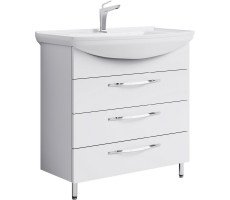 Напольная тумба 75см. AQWELLA Agr.01.07/3 Белый Напольная тумба 75см. AQWELLA Agr.01.07/3 Белый